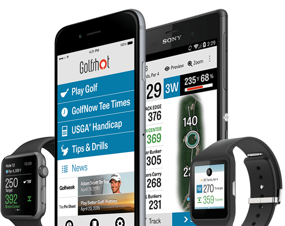 Use Golfshot on Your Wrist